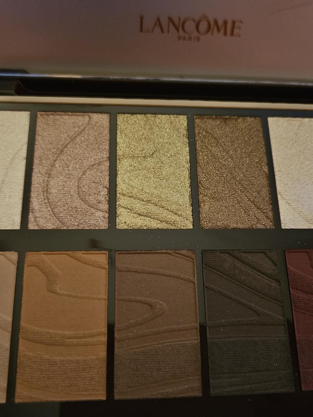 Lancôme Café Crush Eyeshadow Palette - Brown, Gold & Bronze Tones - Picture 3 of 12